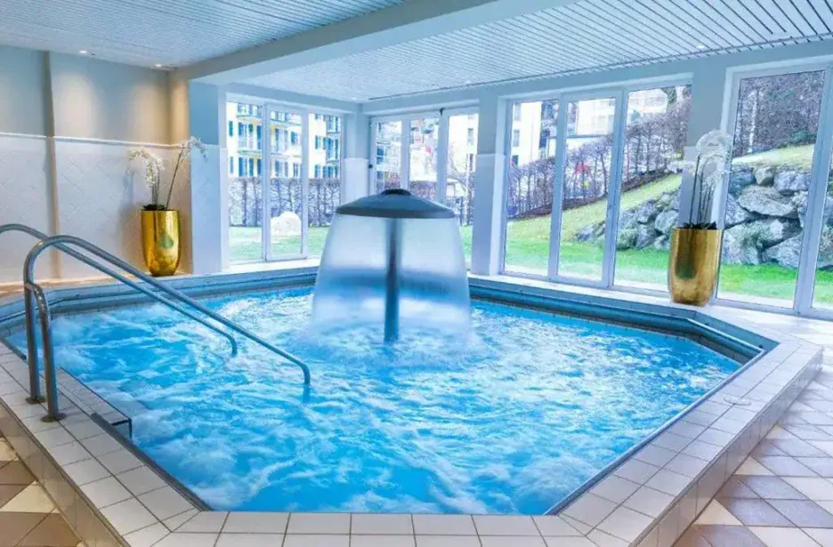 The resort whirlpool