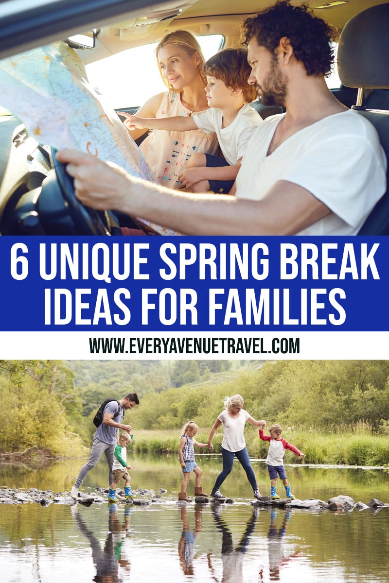 every avenue travel spring break ideas for families